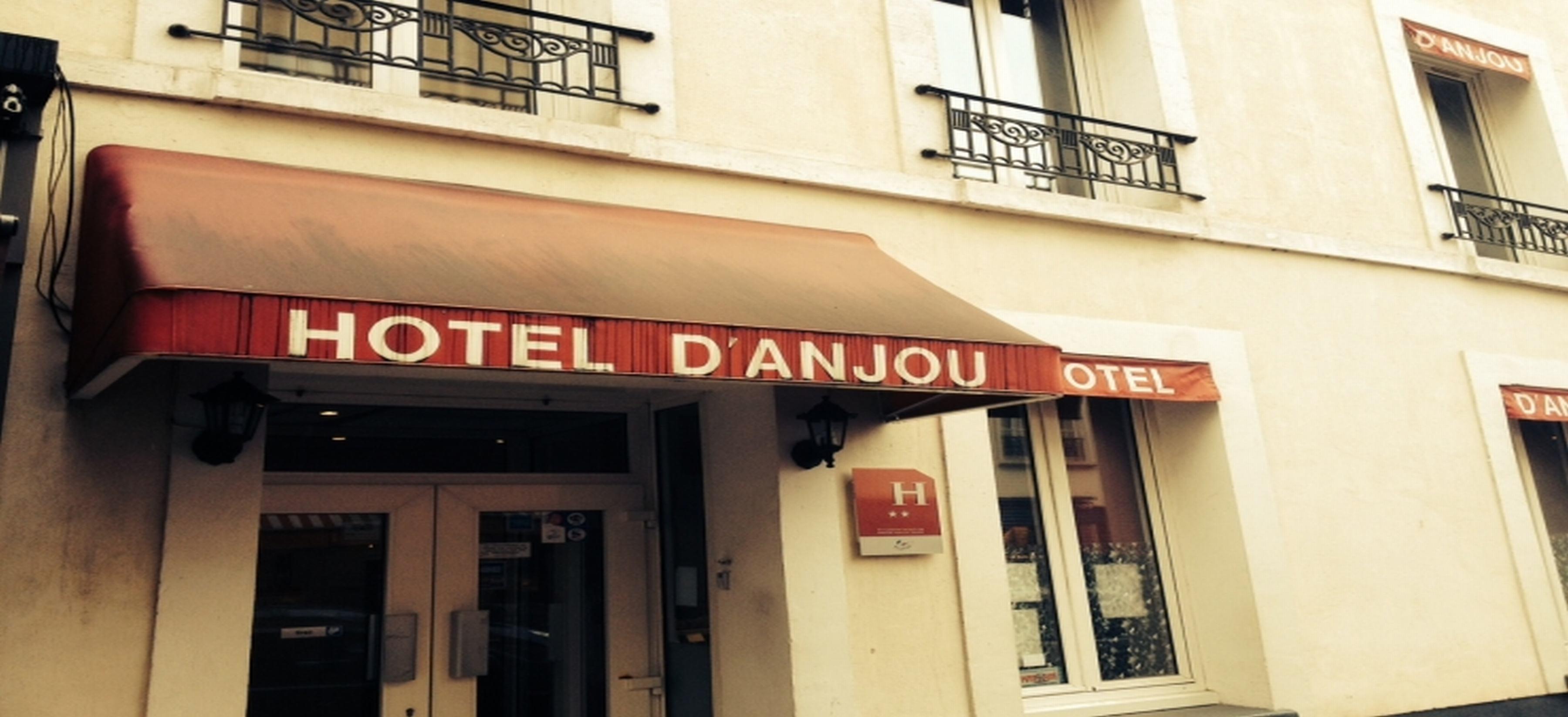 Hôtel D'Anjou Levallois-Perret Buitenkant foto
