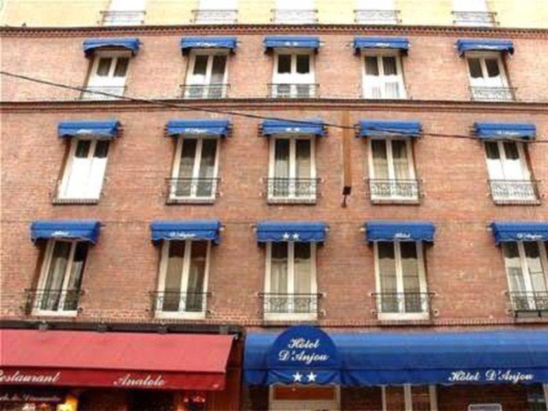 Hôtel D'Anjou Levallois-Perret Buitenkant foto